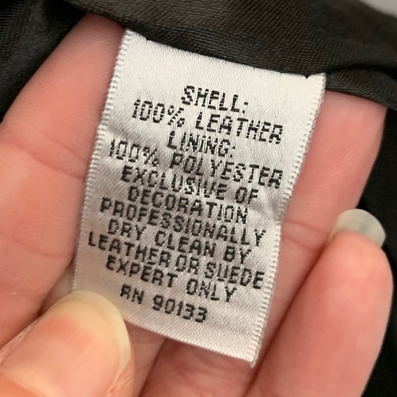 Sharif 1827 Couture Suede Black and Metallic Leopard Print Zip Up Jacket - Picture 5 of 6